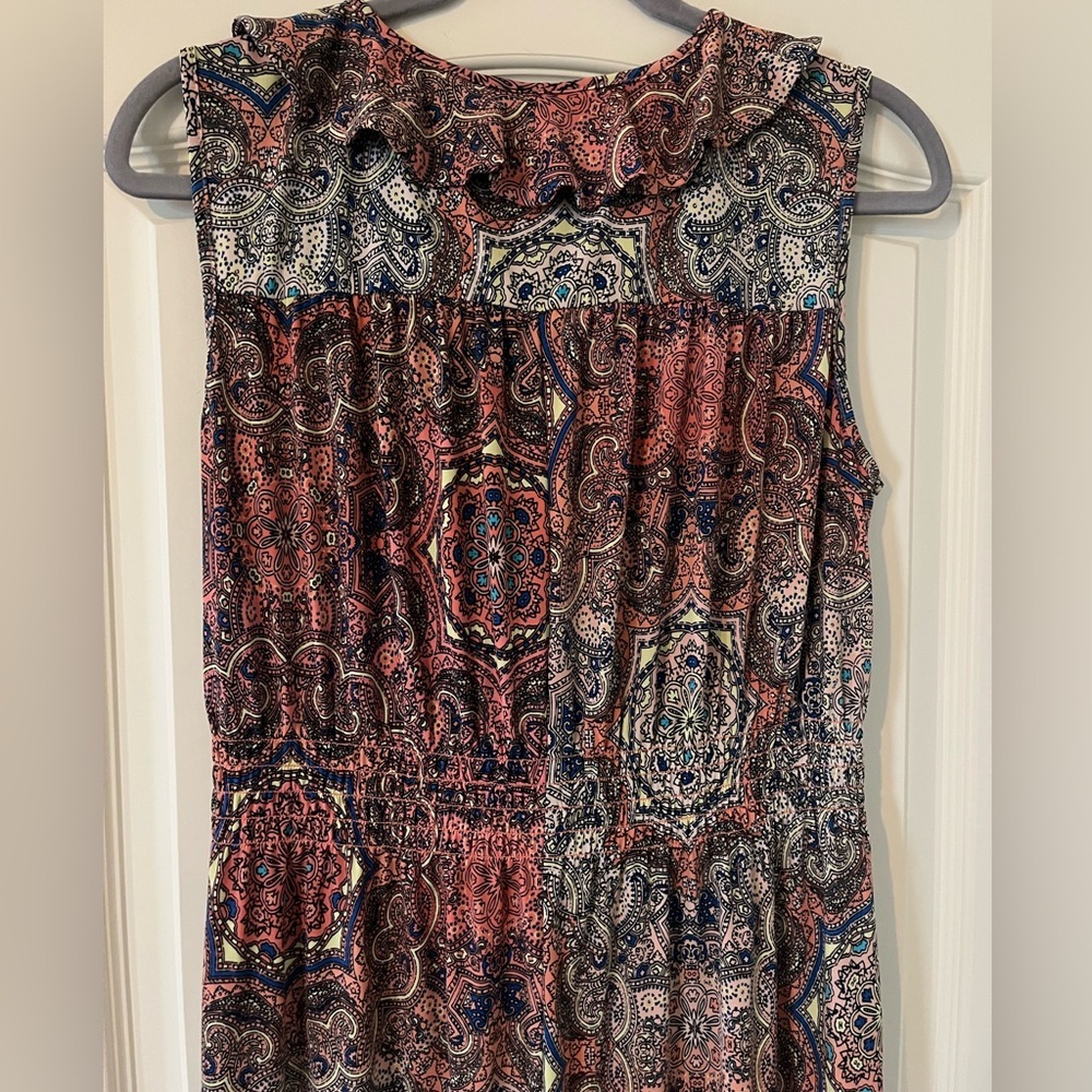 Nina Leonard Sleeveless Front Wrap Maxi Dress Women’s Size Large - Picture 7 of 16